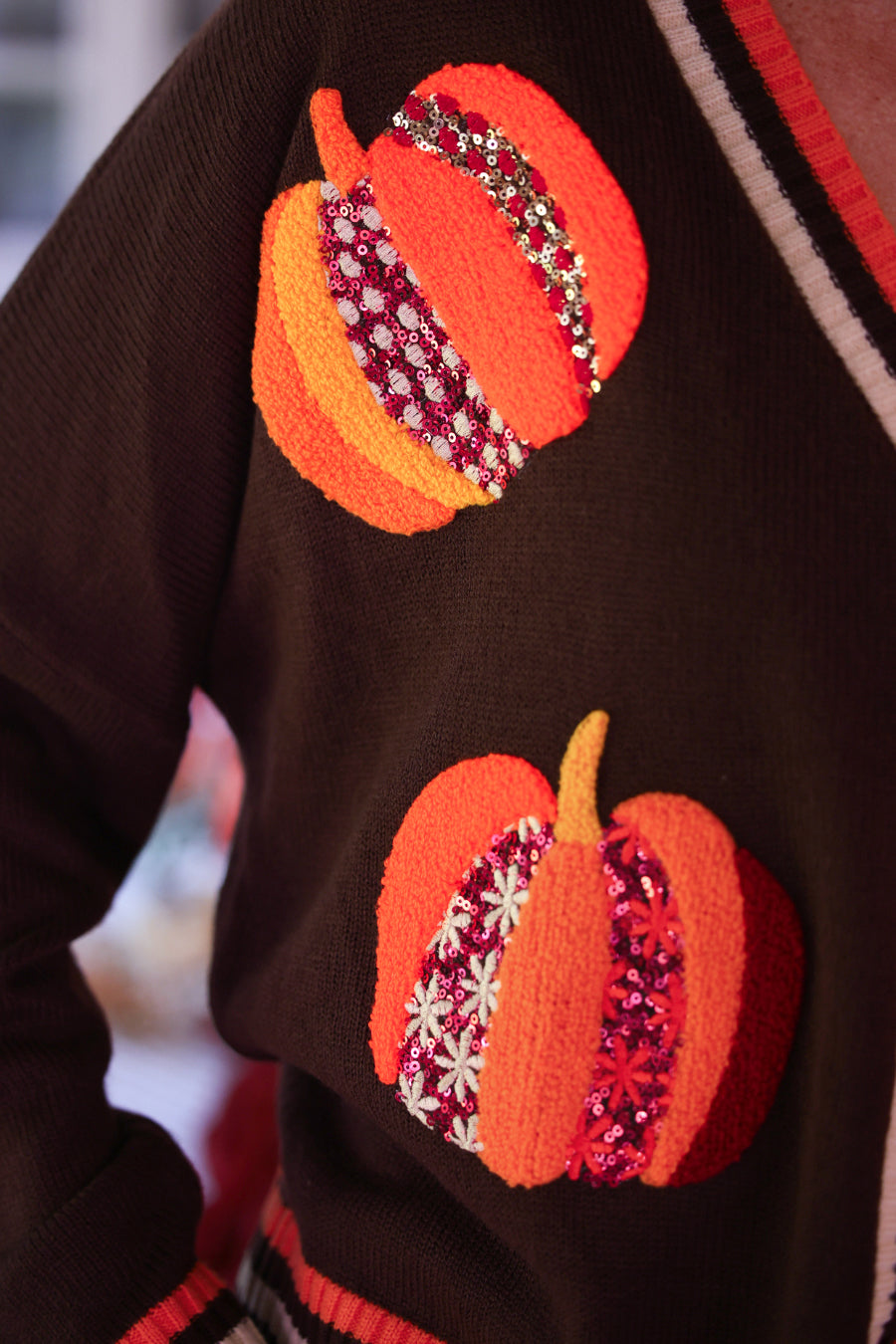 PREORDER- Pumpkin Patch Cardigan