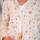 PREORDER- Feather and Shine Jacket- Cream