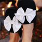 PREORDER- Cozy Bow Slippers- Black/White