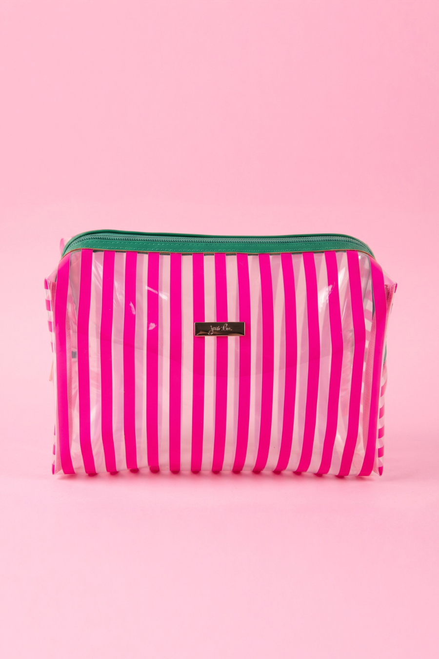 PREORDER- Watermelon Stripes Cosmetic Bag