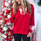 PREORDER- Juniper Plaid Pullover- Red