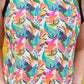 PREORDER- Heatwave Ribbed Tank- Tropic Pop