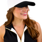 Mila Bow Hat, Black