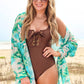 PREORDER- Breezy Tunic Top- Coastal Vista