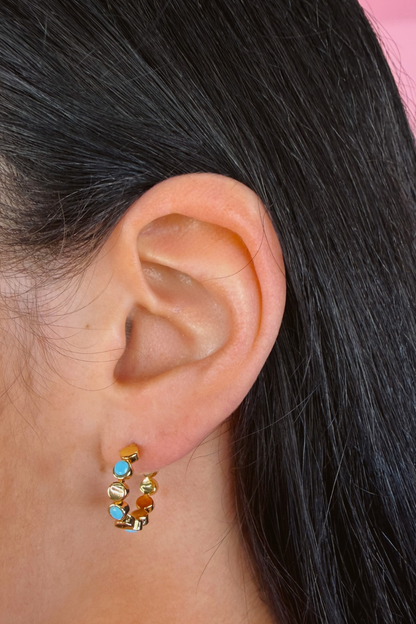 Coastal Chic Hoop Earrings