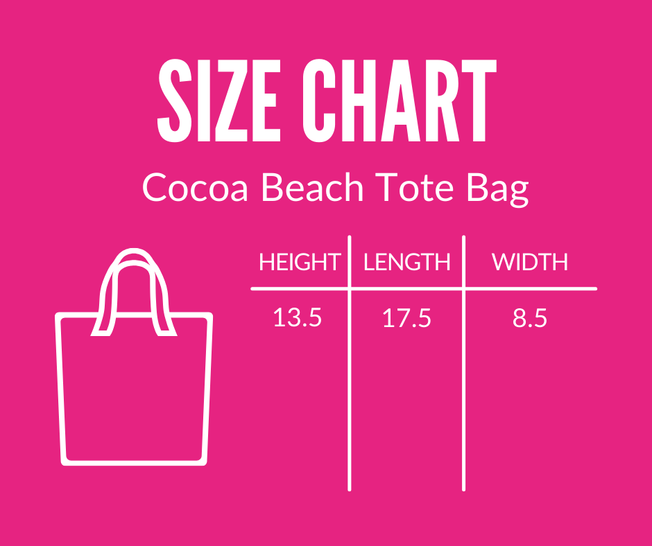 PREORDER-Cocoa Beach Tote Bag