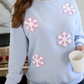 Falling Snowflakes Pullover