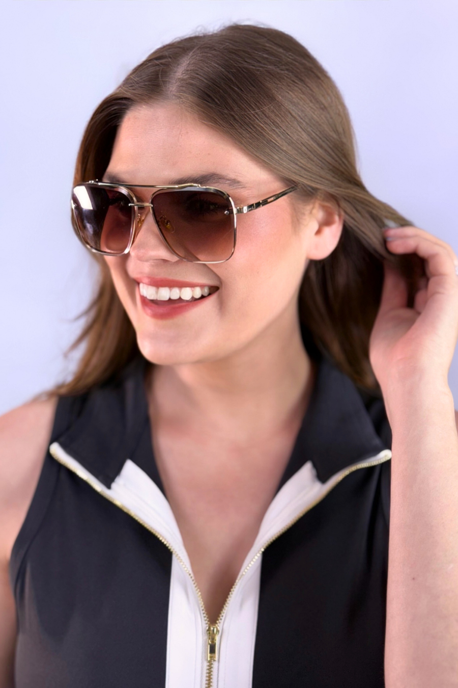 Golden Gaze Sunglasses