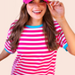 Gianna Bow Hat, Pink