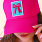 Gianna Bow Hat, Pink