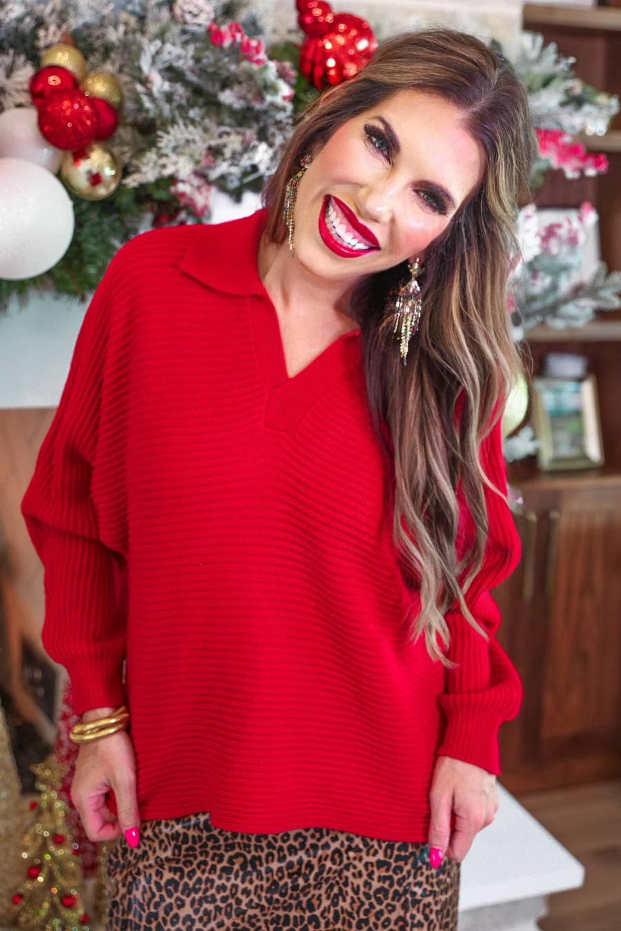 Zander Collared Sweater