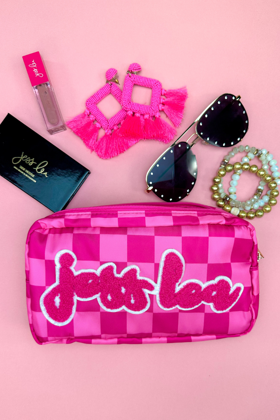 Checkered Jess Lea Travel Bag