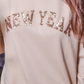 New Year Sequin Beaded Pullover