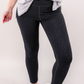 Textured Leopard Leggings