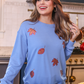 Fall Leaves Sequin Sweatshirt
