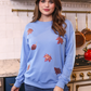Fall Leaves Sequin Sweatshirt
