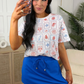 Weekend Waffle Tee- Coastal Vibes