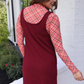 PREORDER- Rory Ribbed Jumper Dress- Burgundy