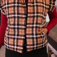 Nora Plaid Puffer Vest