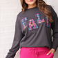 Fall Plaid Patch Pullover