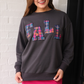 Fall Plaid Patch Pullover