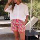 Casual Outing Shorts, Multi Tropical