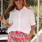 Casual Outing Shorts, Multi Tropical