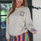 PREORDER Spooky Season Embroidered Sweatshirt