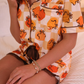 PREORDER- Harvest Hues Ruffle Pajama Set