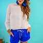 Bay Breeze Button Up Gauze Top