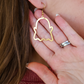 Gold Ghost Earrings
