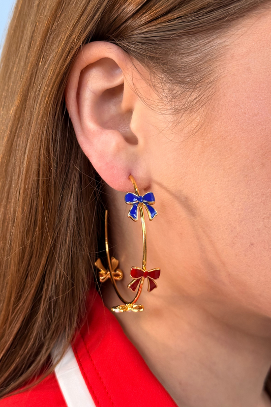 Miss Americana Hoop Earrings