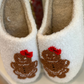 Gingerbread Girl Slippers