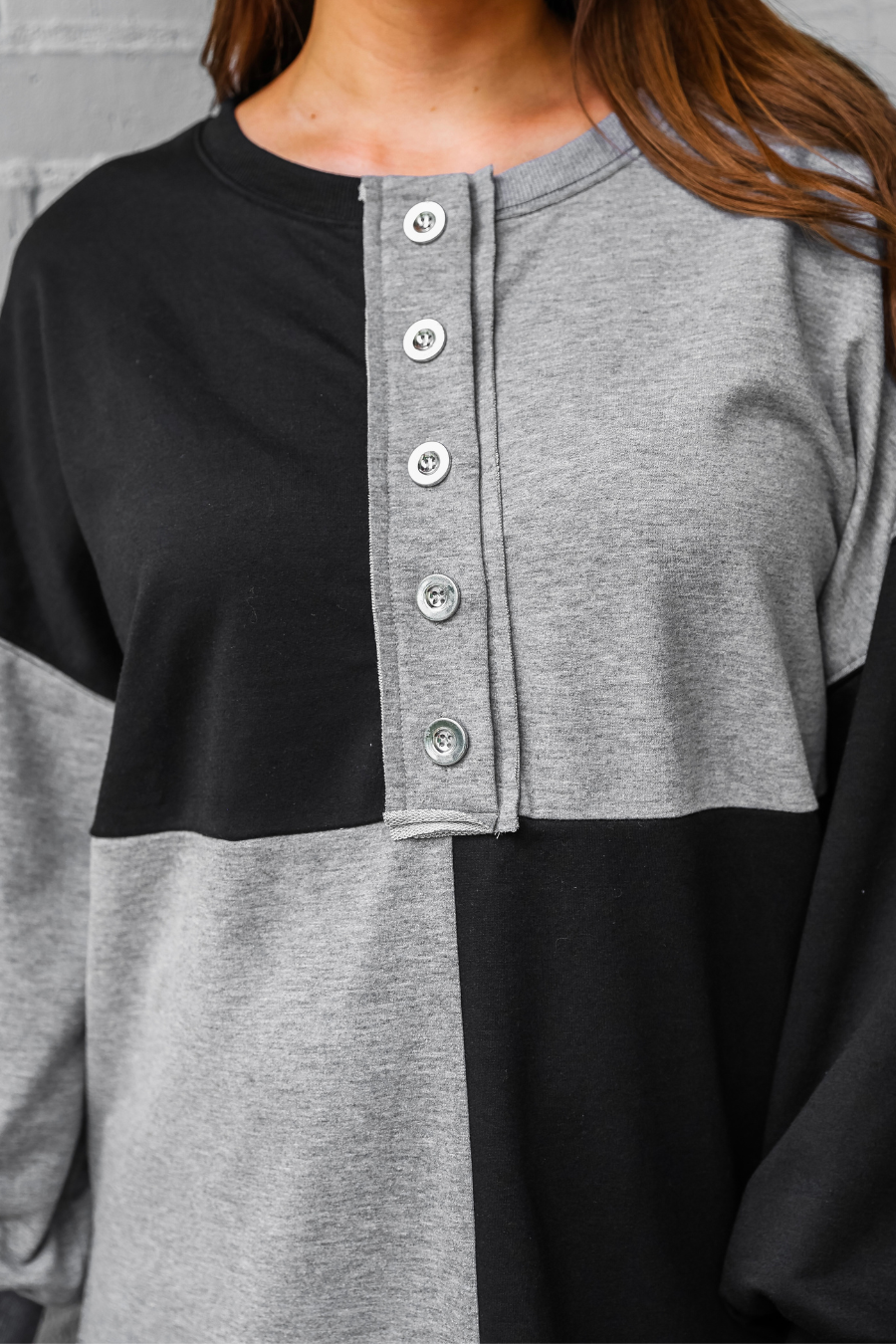 Baker Color Block Top