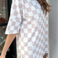 Daily Basis Biker Set, Neutral Checkered