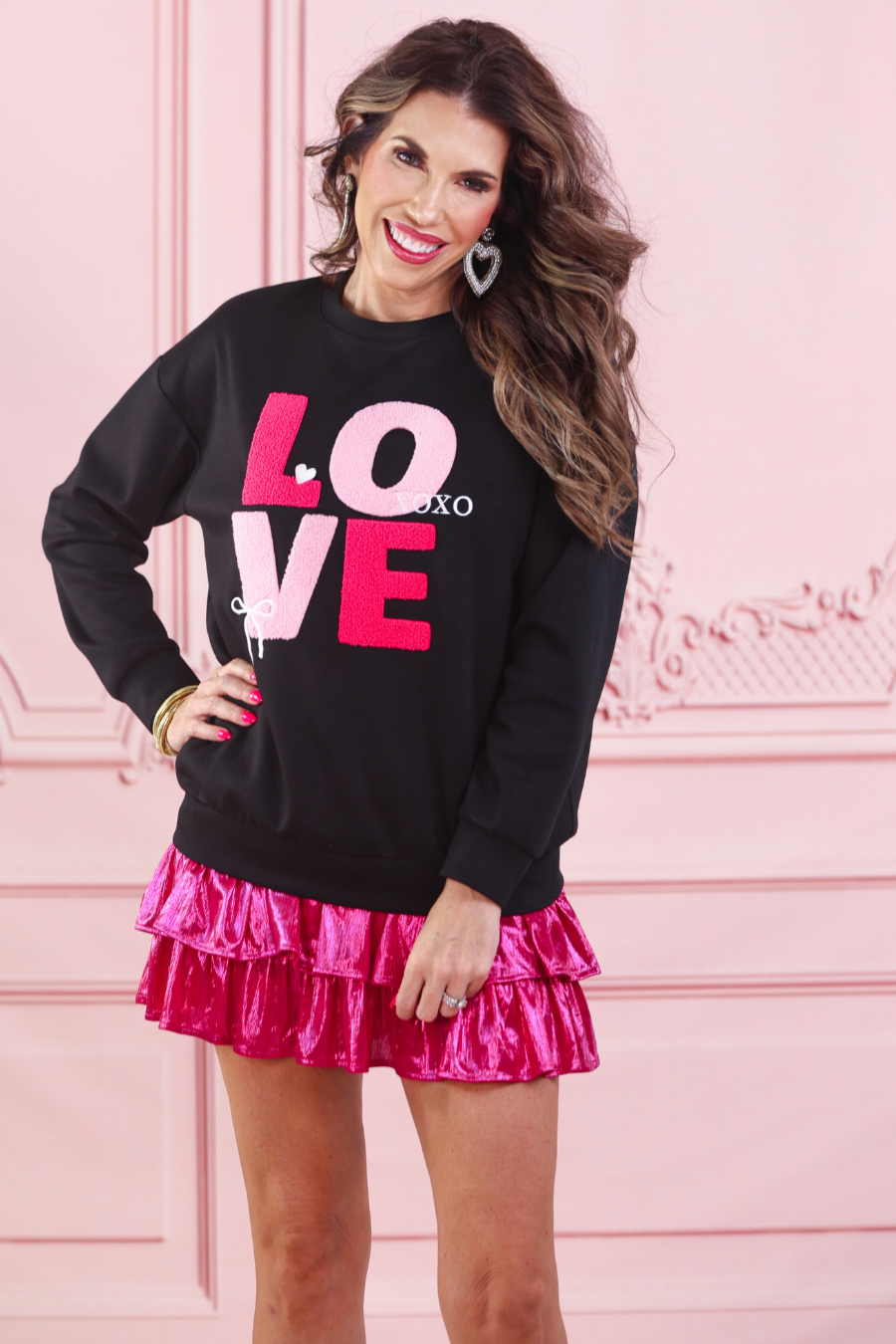 Love Luxe Chenille Pullover