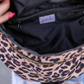 Running Errands Bum Bag, Brown Leopard
