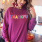 Thankful Sequin Sweatshirt