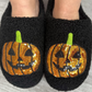 Sequin Pumpkin Slippers