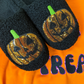 Sequin Pumpkin Slippers
