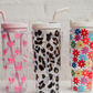 Bright Blooms Acrylic Tumbler