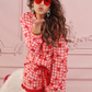 Cuter Than Cupid Ruffle Pajama Set