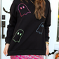 Sequin Ghost Pullover