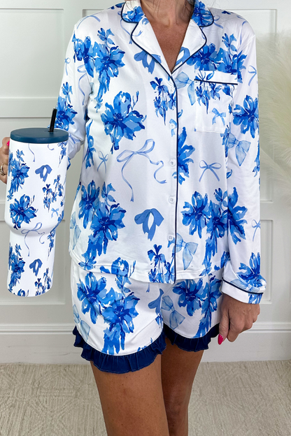 Blossom Ruffle Pajama Set