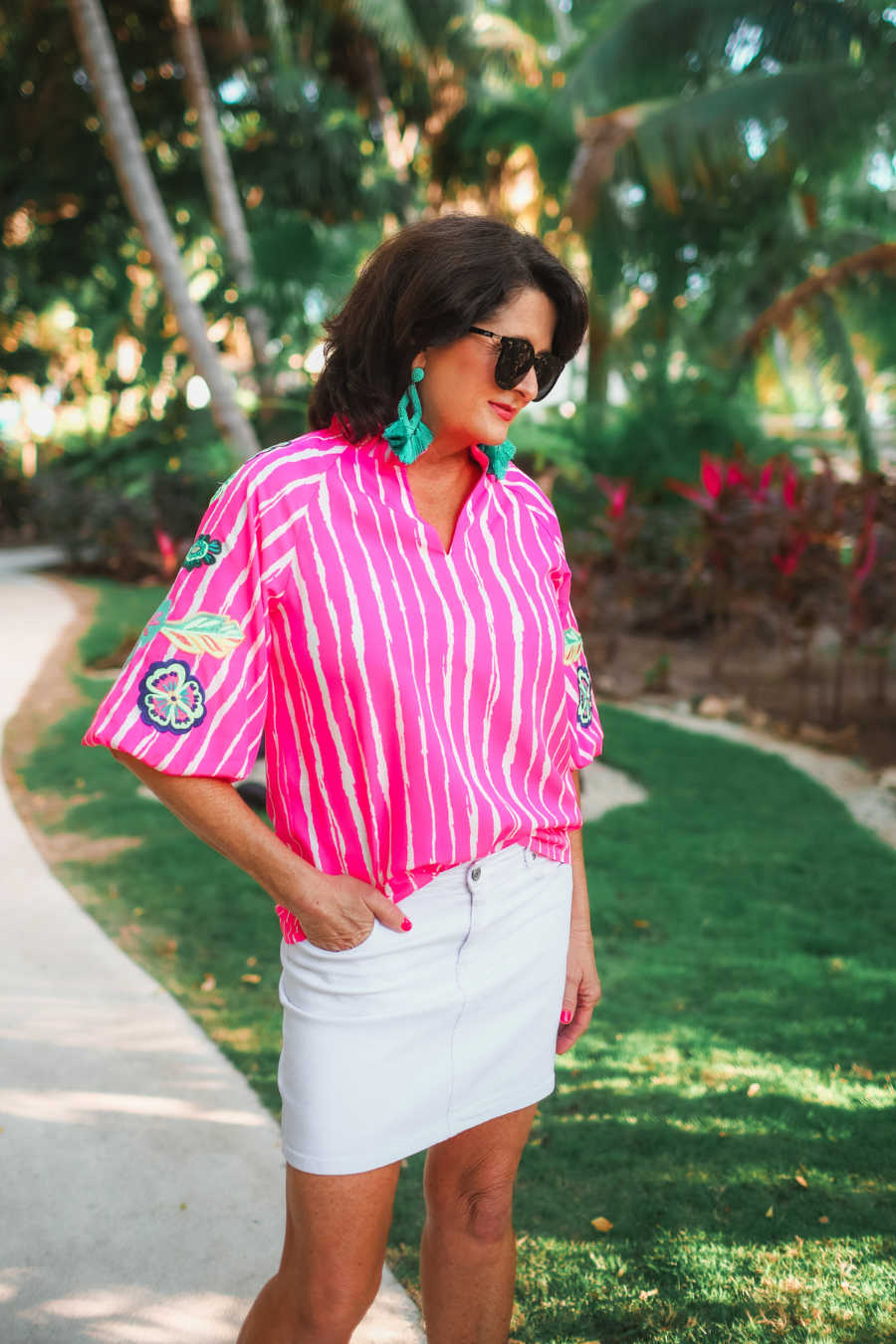 Donna Embroidered Top