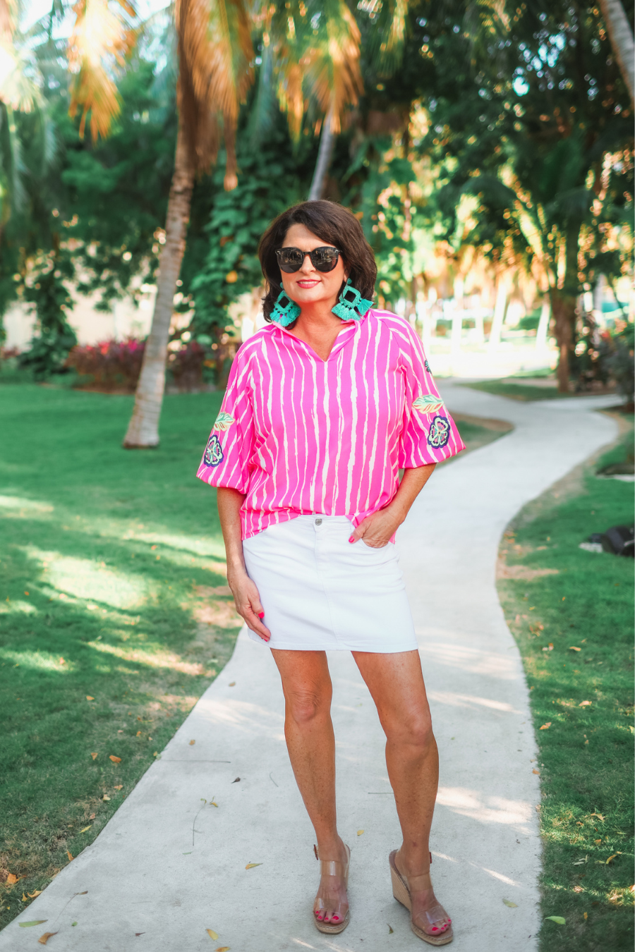 Donna Embroidered Top