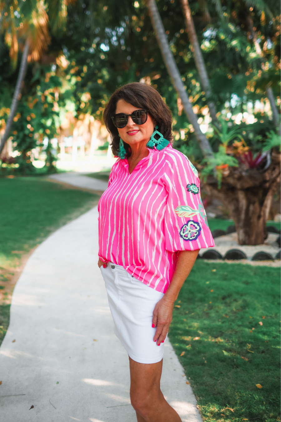 Donna Embroidered Top