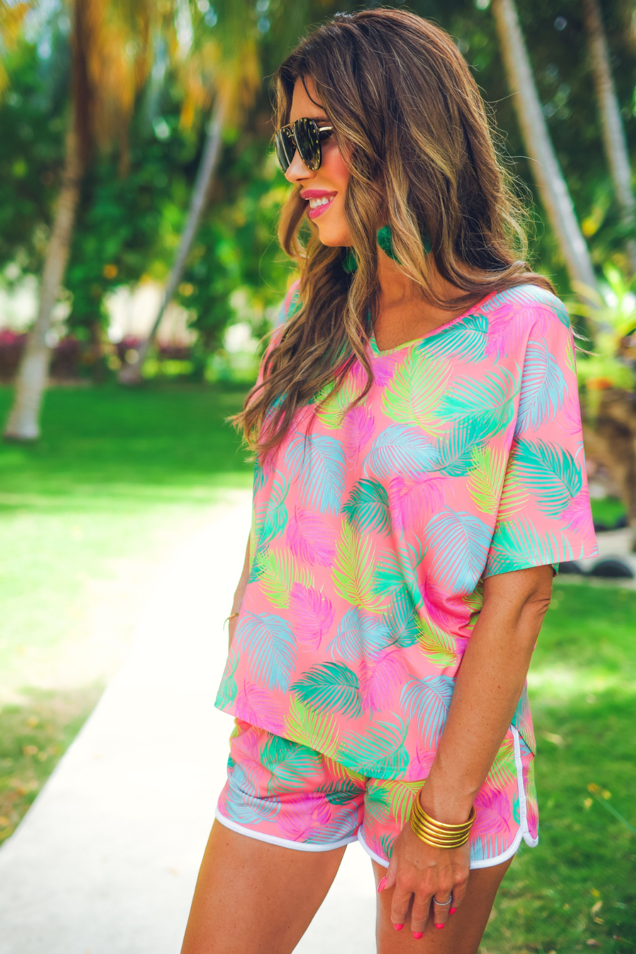 PREORDER-Malibu Sunset Tunic Top