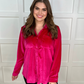Shane Velvet Button Up Top
