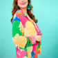 Eyes On Paradise Button Up Top